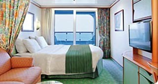 Каюта з балконом "Spacious Ocean View Balcony"