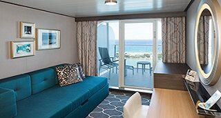 Каюта з балконом "Ocean View with Large Balcony"