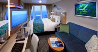 Каюта з балконом "Ocean View with Large Balcony"