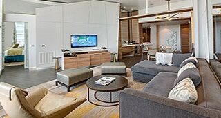 Сьют "Grand Panoramic Suite - 1Bedroom"