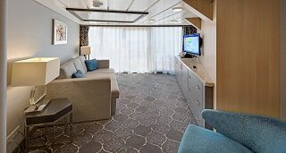 Сьют "Spacious AquaTheater Suite - 1 Bedroom"