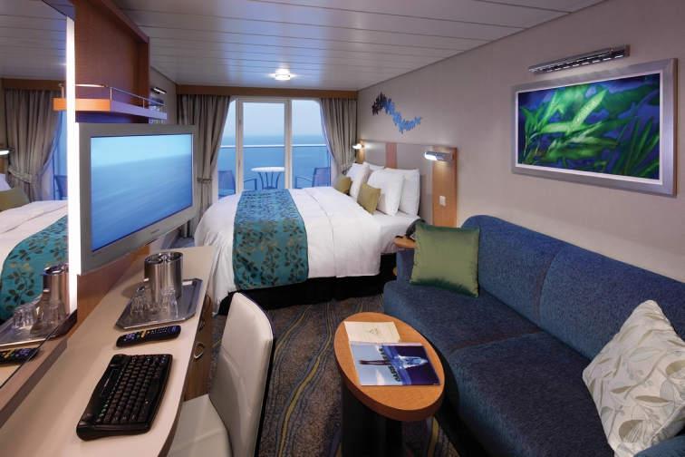 Каюта з балконом "Ocean View Balcony Quad Guarantee"