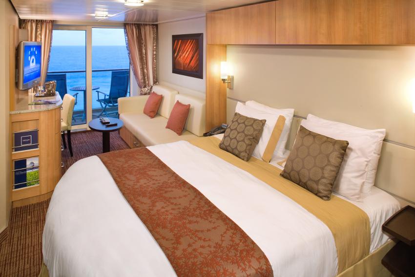 Каюта з балконом "Sunset Veranda Stateroom"