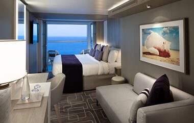 Каюта з балконом "Concierge Class (Partial View)"