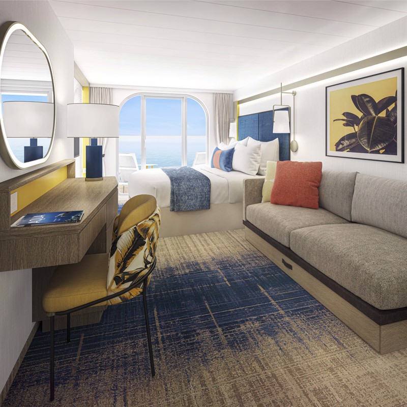 Каюта з балконом "Ocean View Balcony"