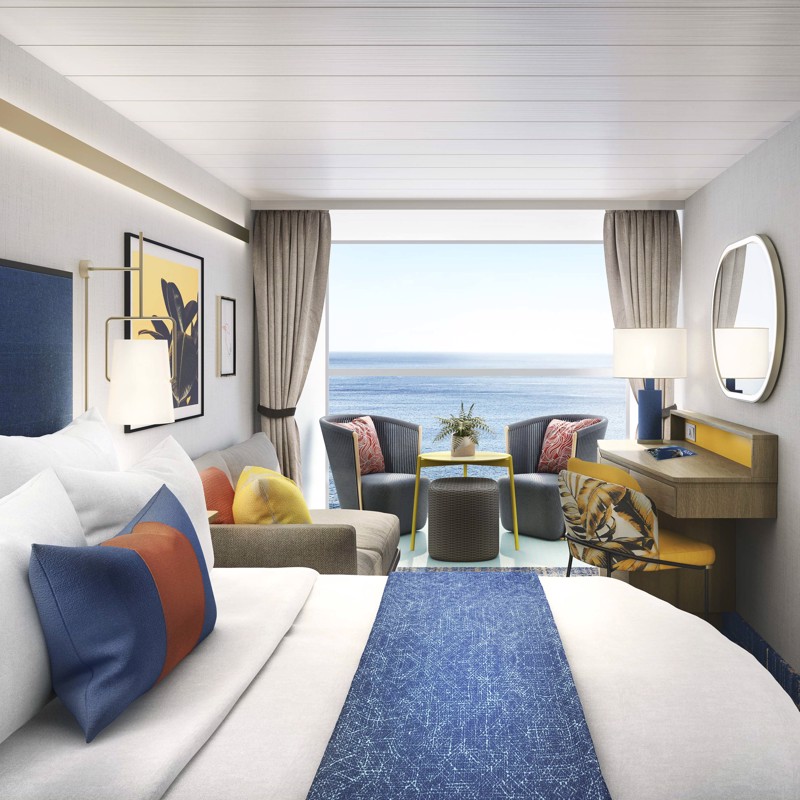 Каюта з балконом "Spacious Infinite Ocean View Balcony"