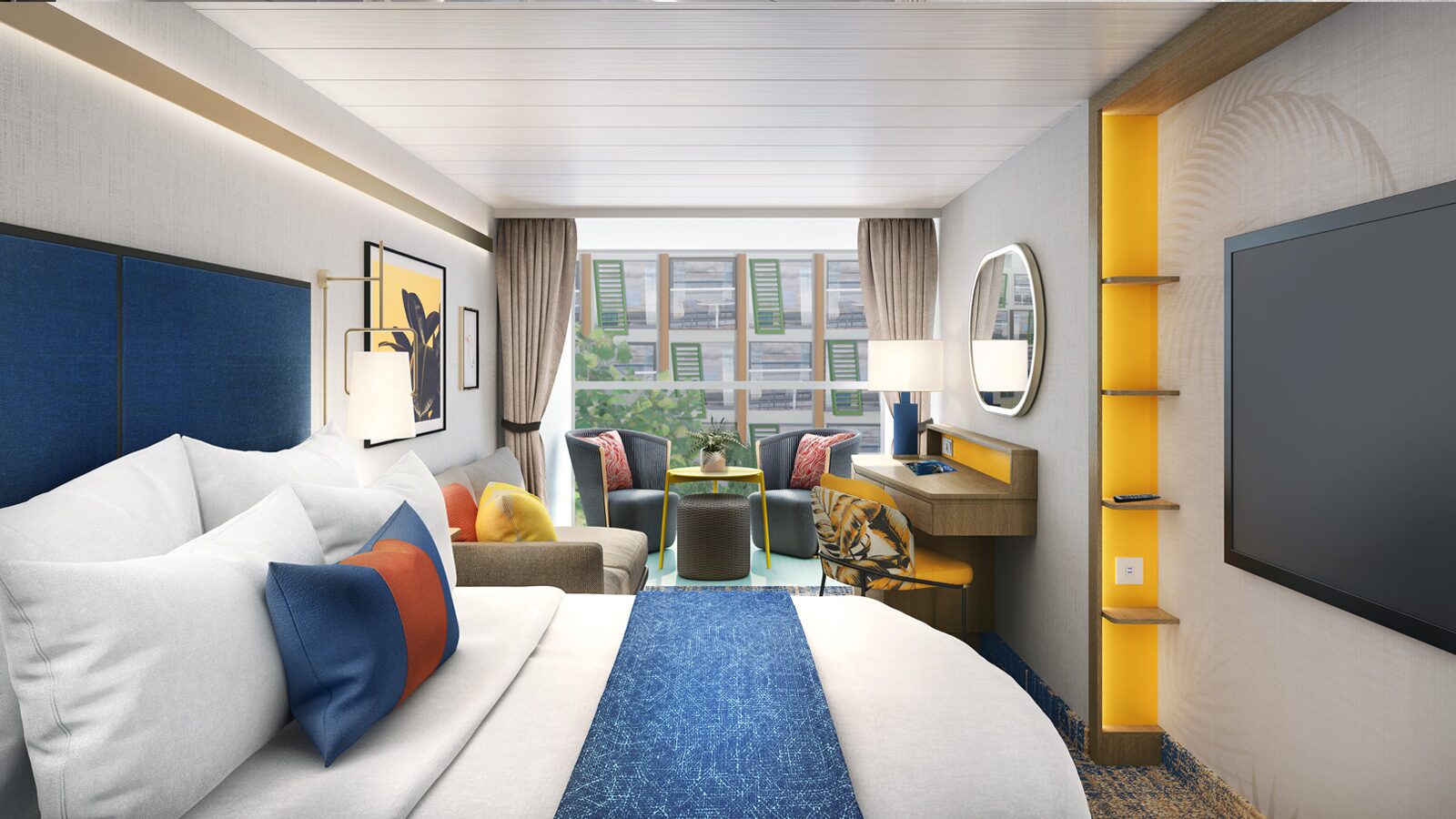 Каюта з балконом "Spacious Infinite Central Park View Balcony"