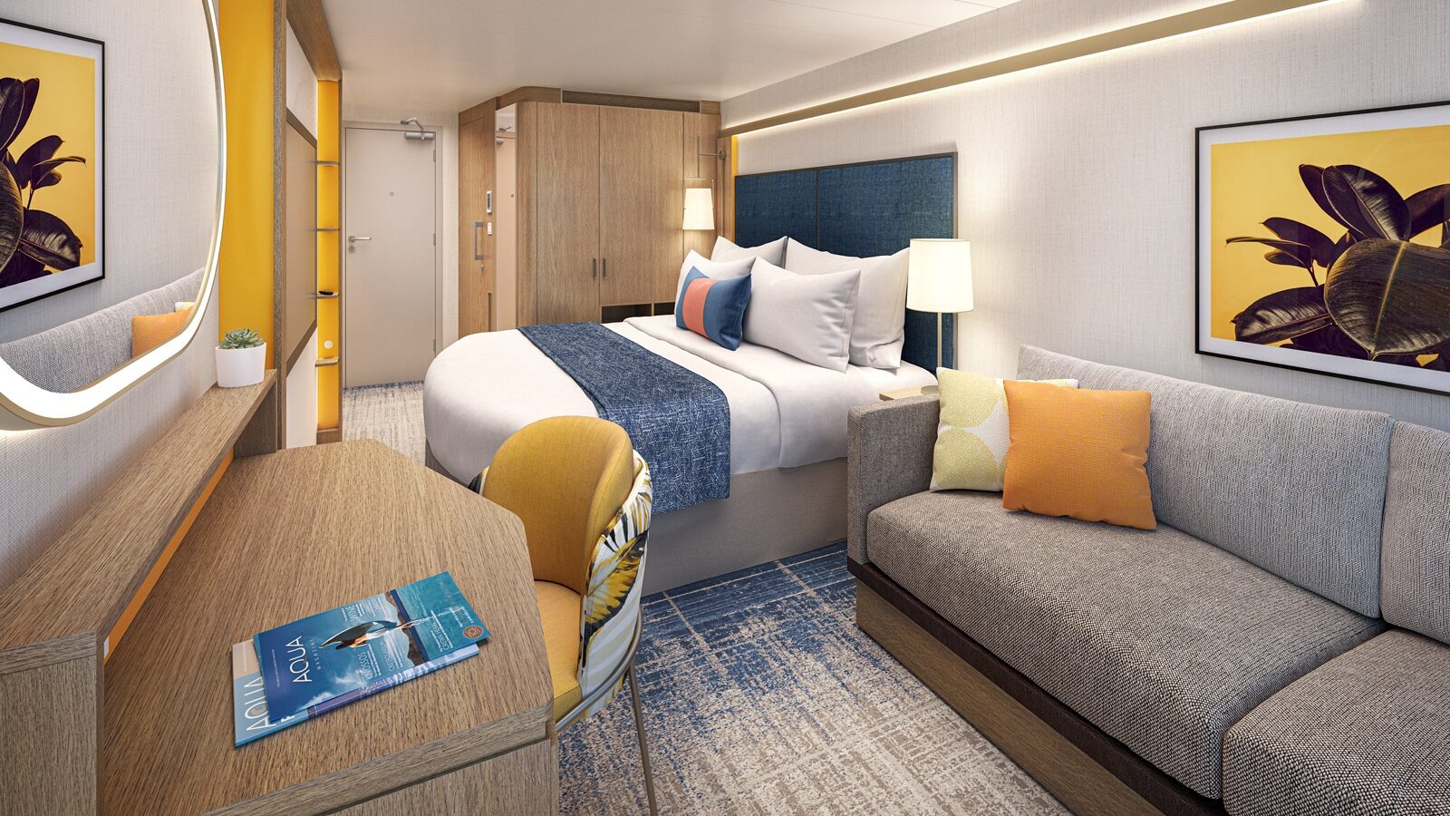 Внутрішня каюта  "Spacious Interior"