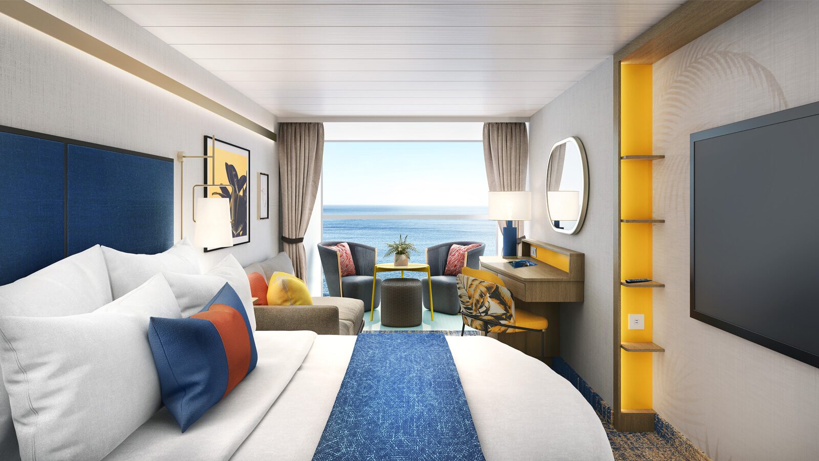 Каюта з балконом "Family Infinite Ocean View Balcony"
