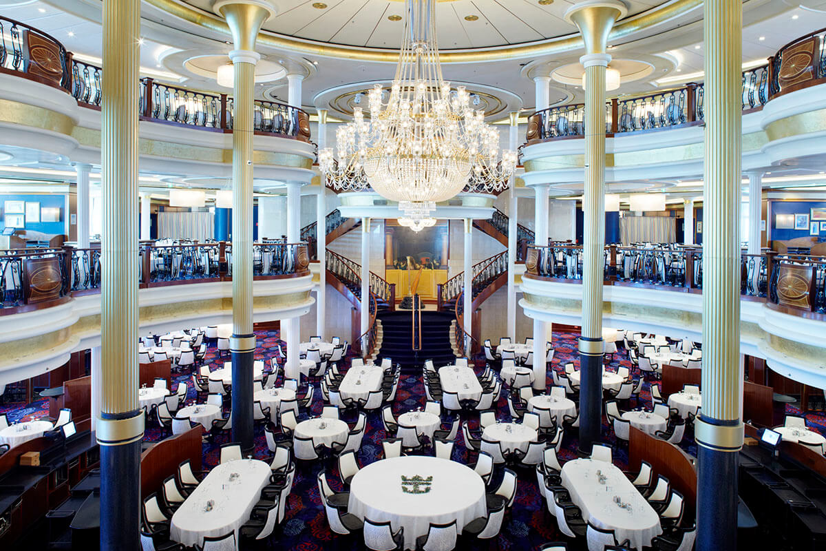 Круїзний лайнер Adventure of the Seas - Основной ресторан (Dining Room)