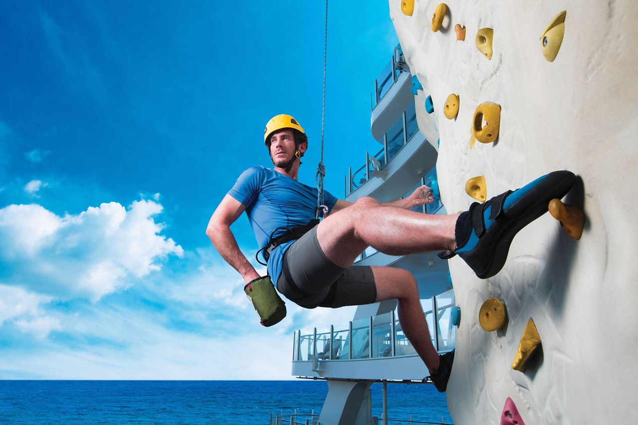 Круїзний лайнер Harmony of the Seas - Скалодром