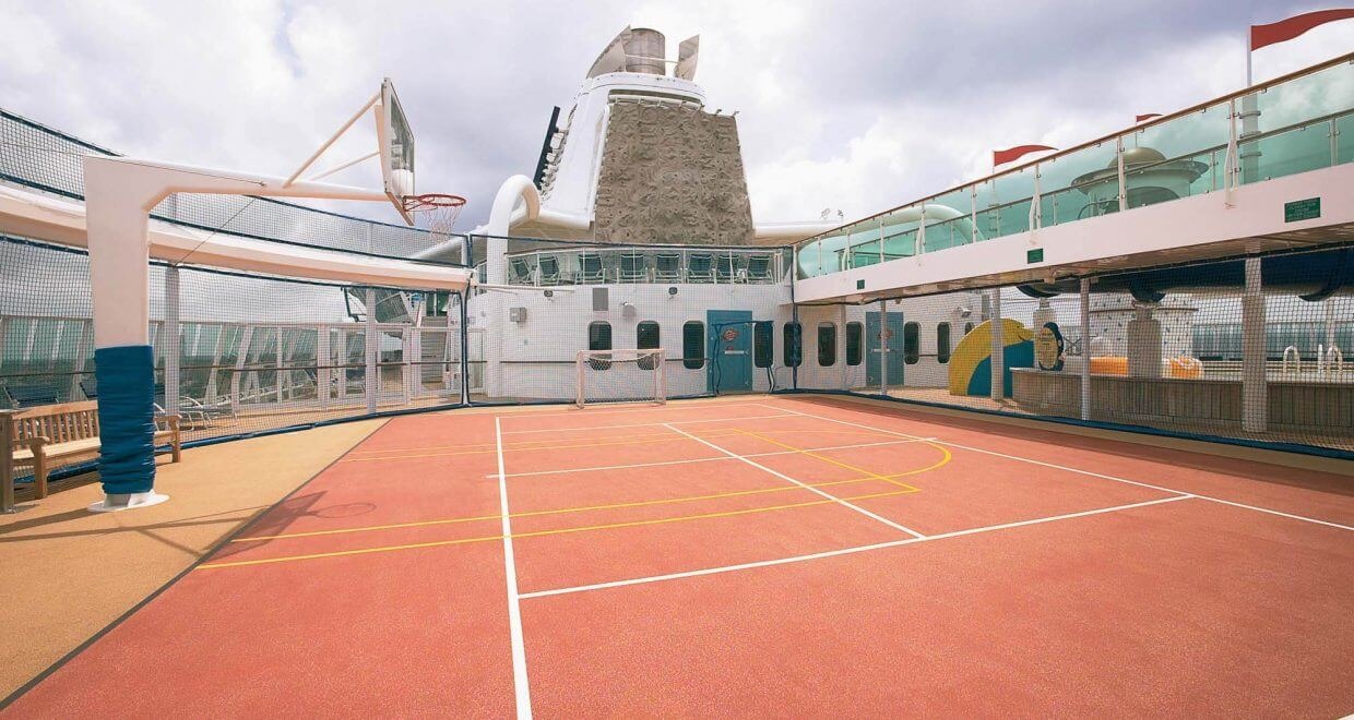 Круїзний лайнер Jewel of the Seas - Спортивная палуба (Sports Deck)