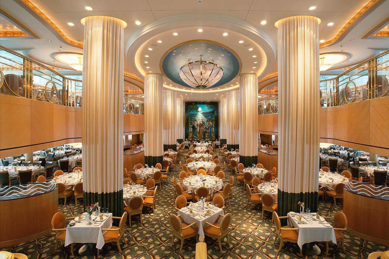 Круїзний лайнер Jewel of the Seas - Основной ресторан (Dining Room)
