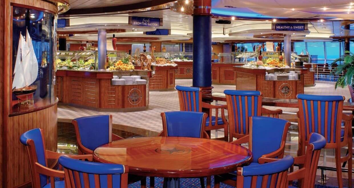 Круїзний лайнер Jewel of the Seas - Шведский стол (Windjammer)