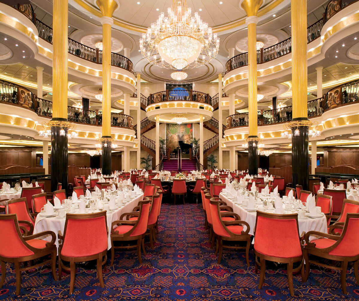 Круїзний лайнер Liberty of the Seas - Основной ресторан (Main Dining)