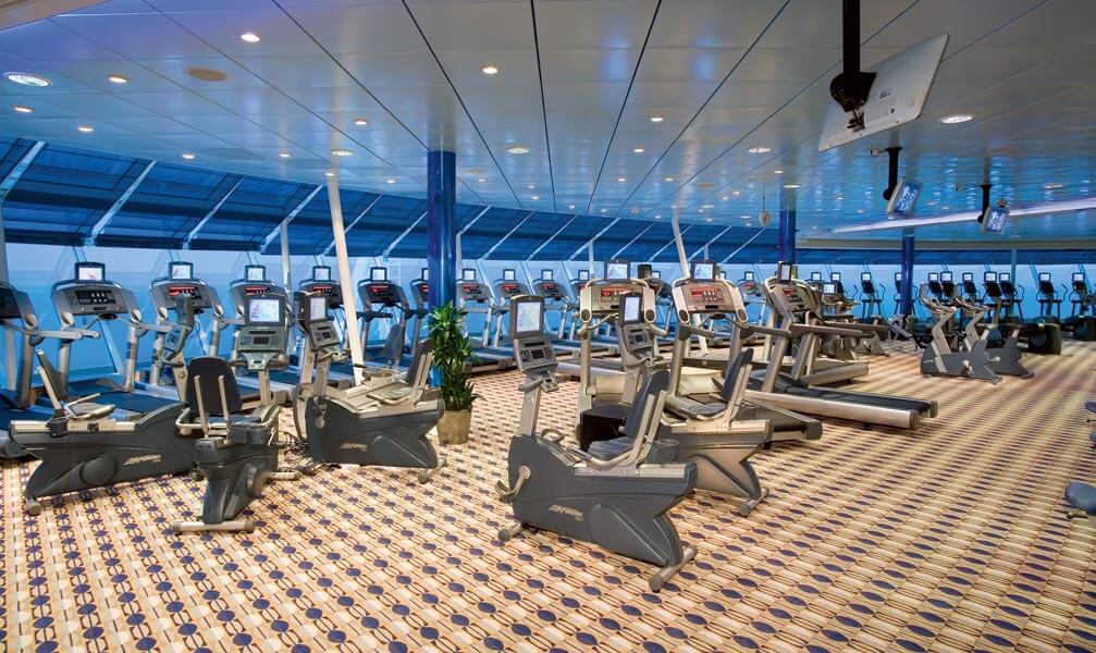 Круїзний лайнер Liberty of the Seas - Тренажерный зал (Gym)