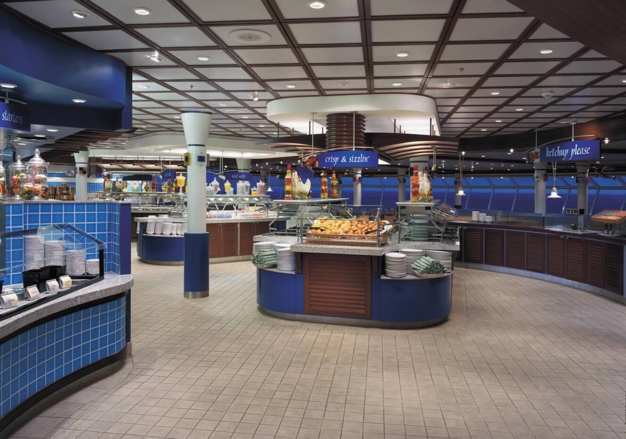 Круизный лайнер Navigator of the Seas - Шведский стол (Windjammer)