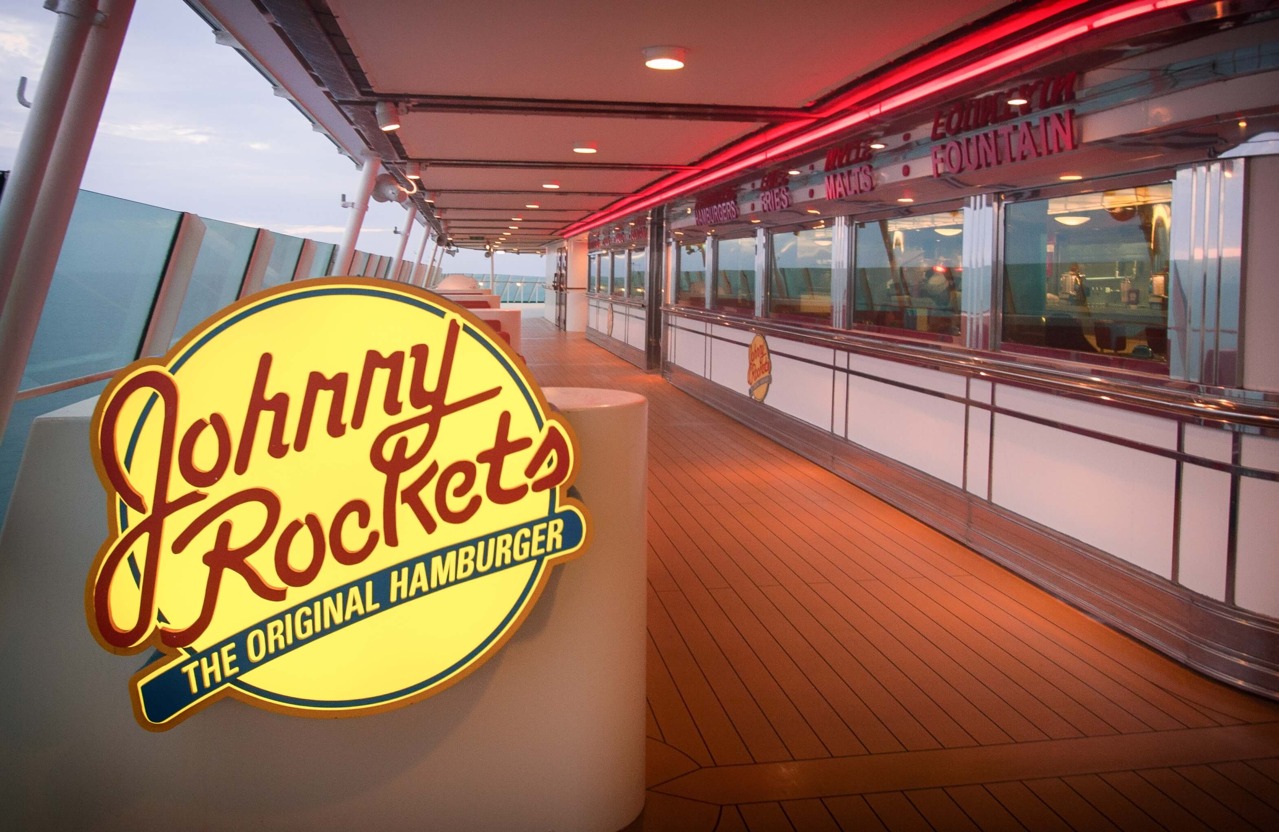 Круизный лайнер Navigator of the Seas - Ресторан Johnny Rockets (Johnny Rockets)