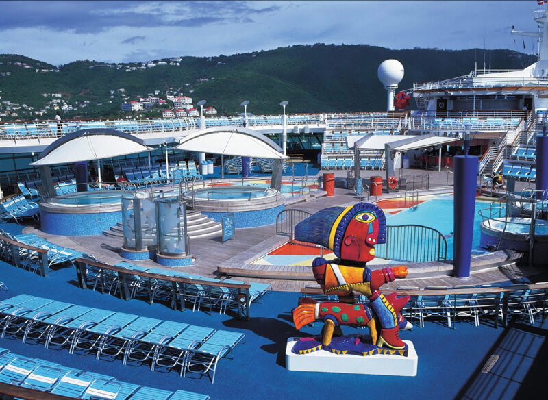 Круизный лайнер Navigator of the Seas - Соляриум (Solarium)