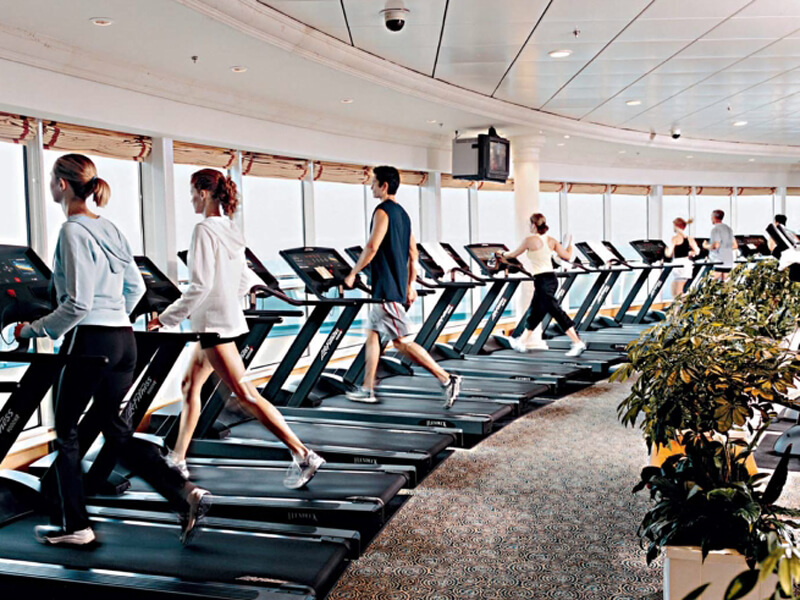 Круизный лайнер Navigator of the Seas - Тренажерный зал (Fitness Center)