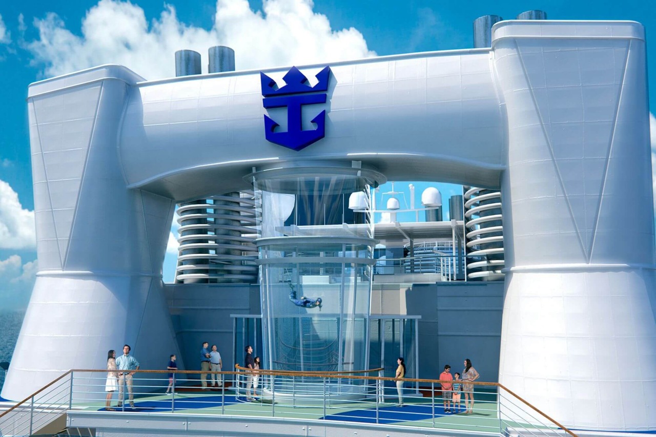 Круїзний лайнер Quantum of the Seas - Аэротруба