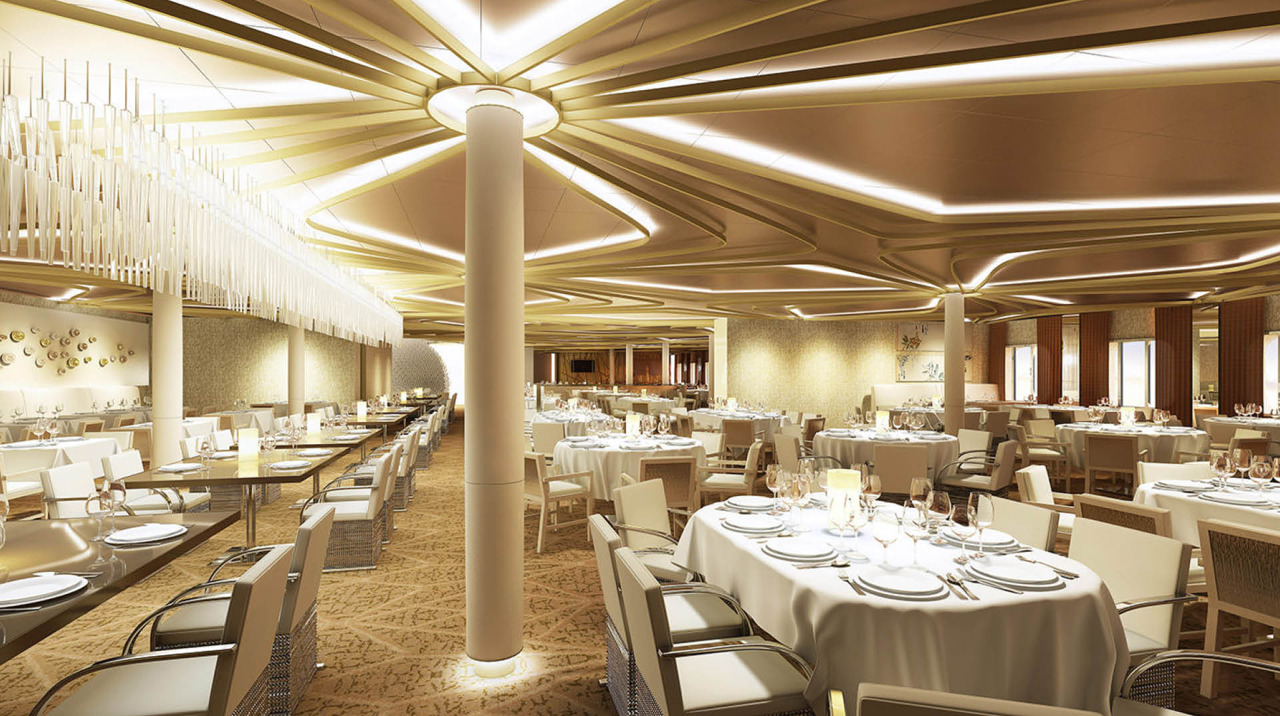 Круїзний лайнер Quantum of the Seas - Французский ресторан Chic