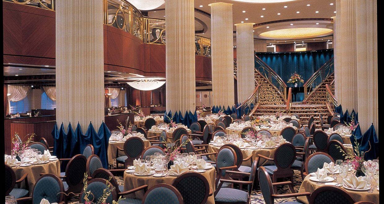 Круїзний лайнер Radiance of the Seas - Основной ресторан (Dining Room)
