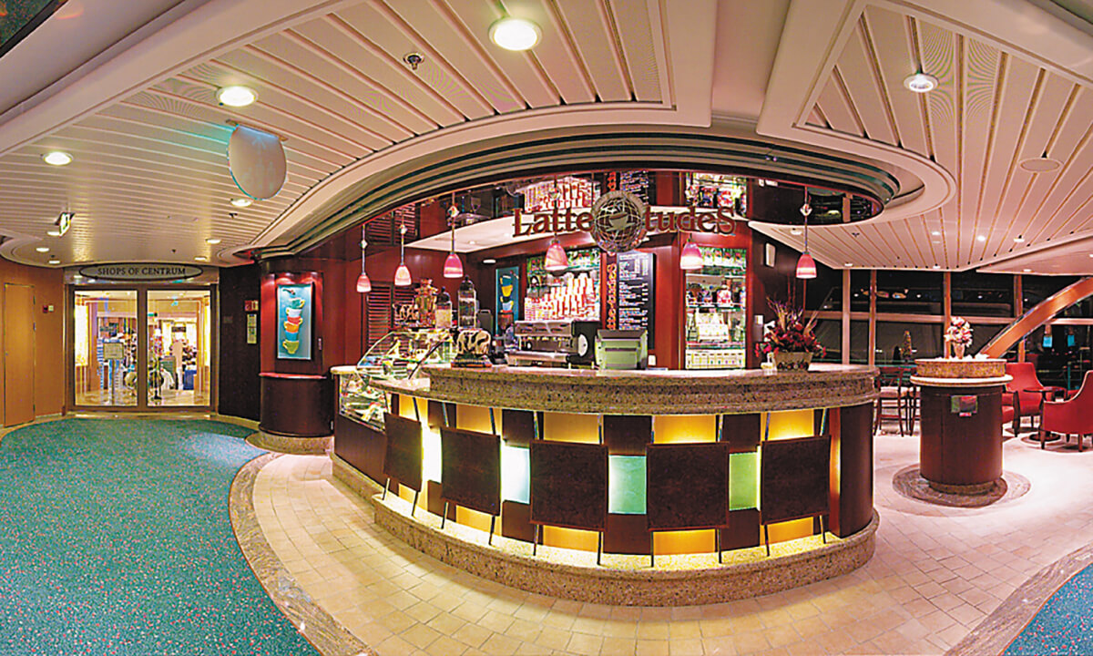 Круїзний лайнер Radiance of the Seas - Кофейня (LatteTudes)