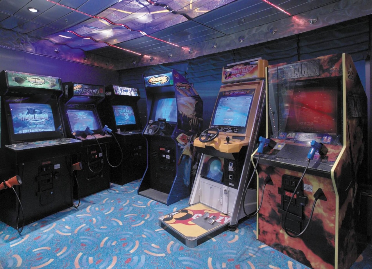 Круїзний лайнер Rhapsody of the Seas - Аркада видеоигр (Arcade Room)