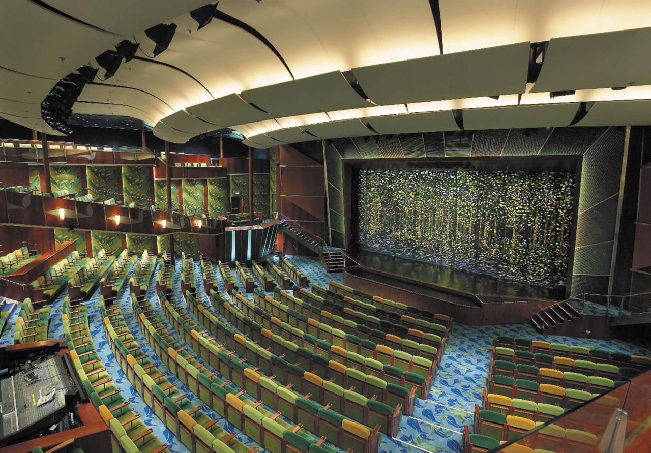 Круїзний лайнер Serenade of the Seas - Театр (Tropical Theater)