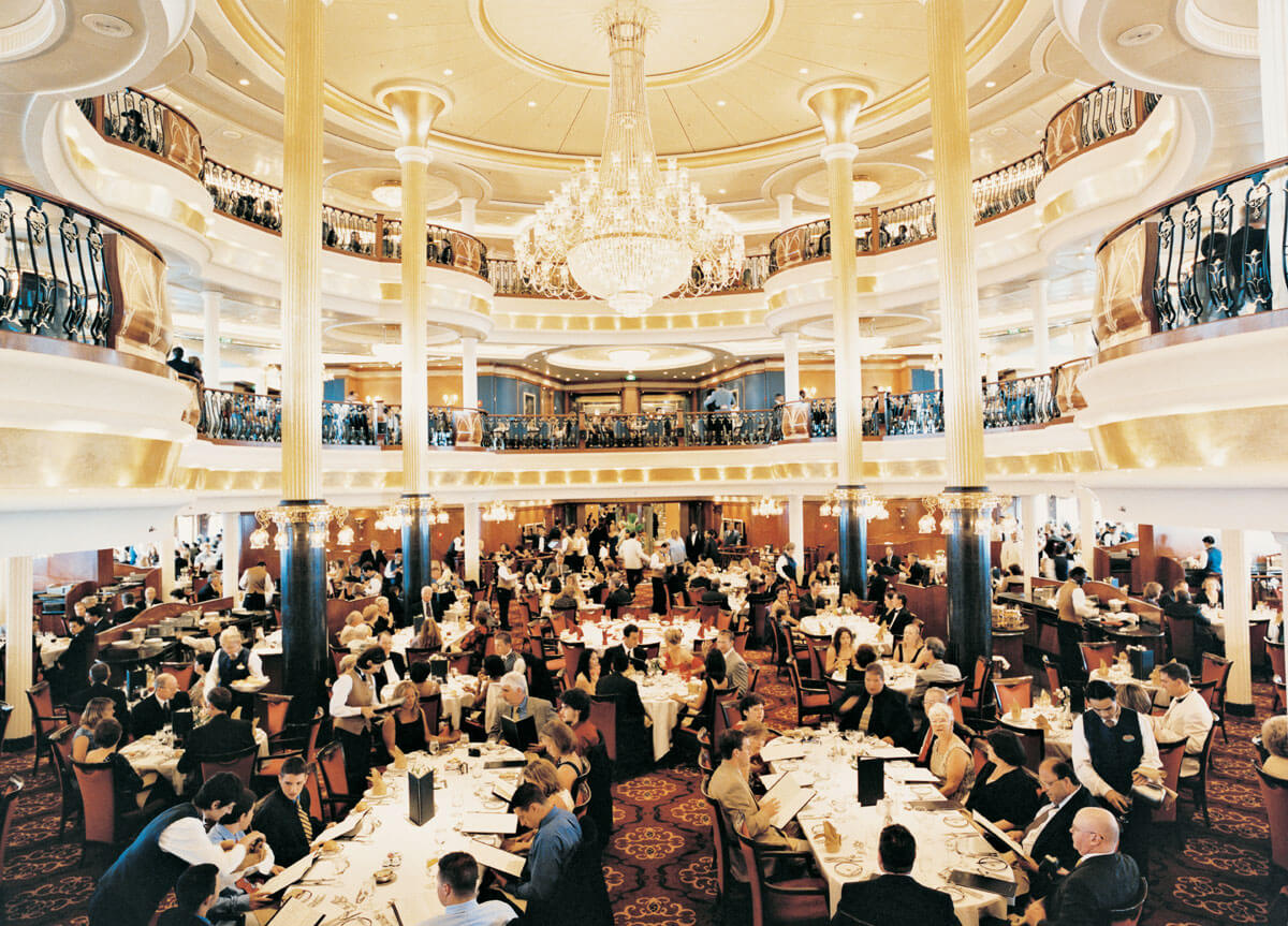 Круїзний лайнер Voyager of the Seas - Основной ресторан (Dining Room)