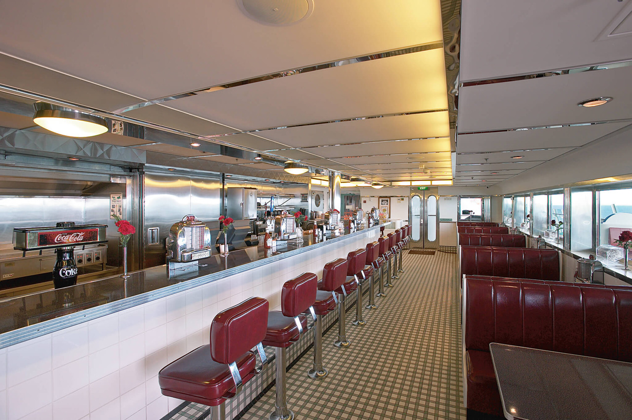 Круїзний лайнер Voyager of the Seas - Ресторан Johnny Rockets (Johnny Rockets)