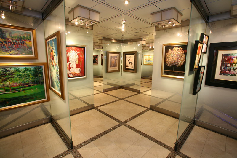 Круїзний лайнер Celebrity Eclipse - Галерея (Art Gallery)