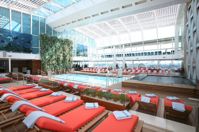 Круїзний лайнер Celebrity Eclipse - Соляриум (The Solarium)