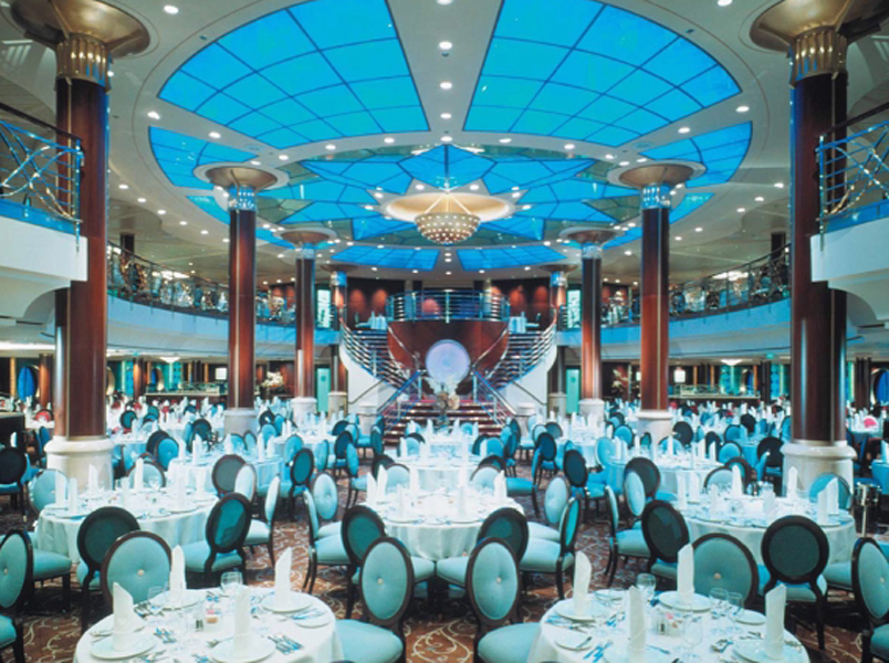 Круїзний лайнер Celebrity Infinity - Основной ресторан (Trellis Restaurant)