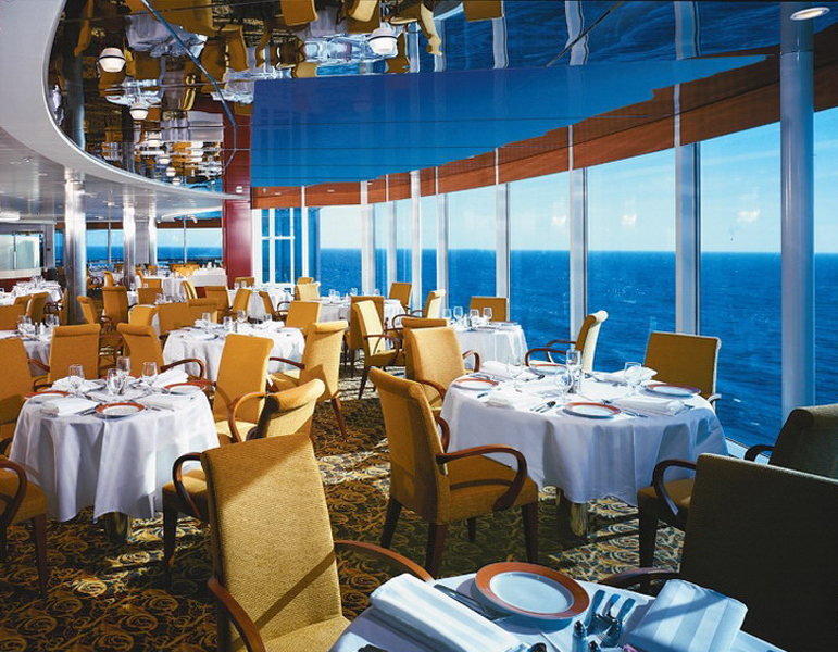 Круїзний лайнер Celebrity Infinity - Ресторан Seaside Grill (Seaside Grill)