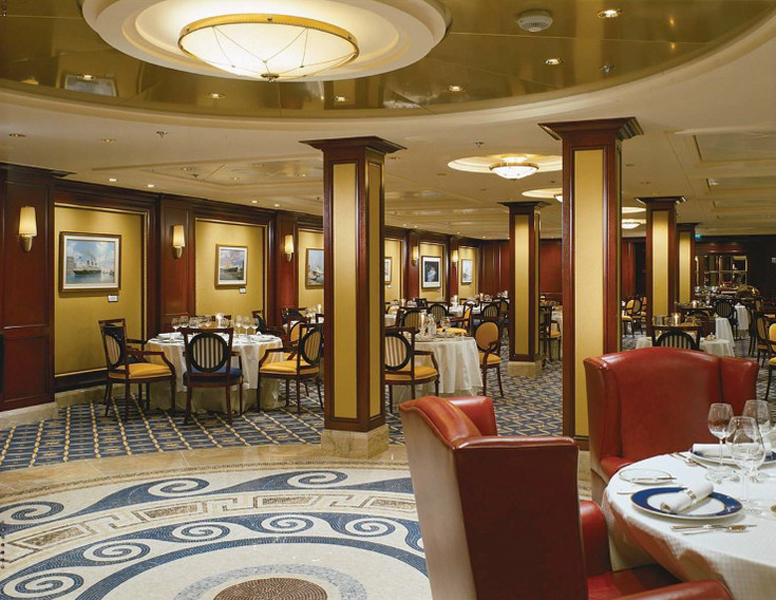 Круїзний лайнер Celebrity Infinity - Ресторан Океан (Ocean Restaurant)