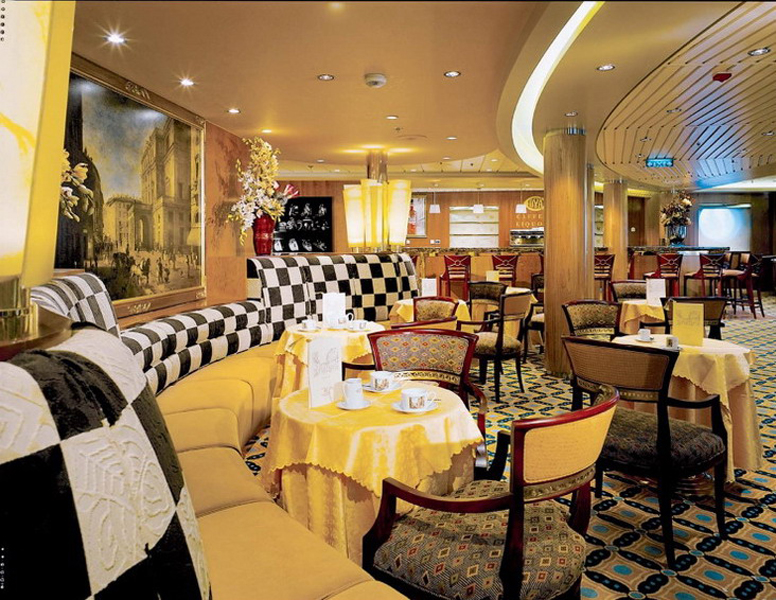 Круїзний лайнер Celebrity Infinity - Десерт холл (Coffee Lounge)