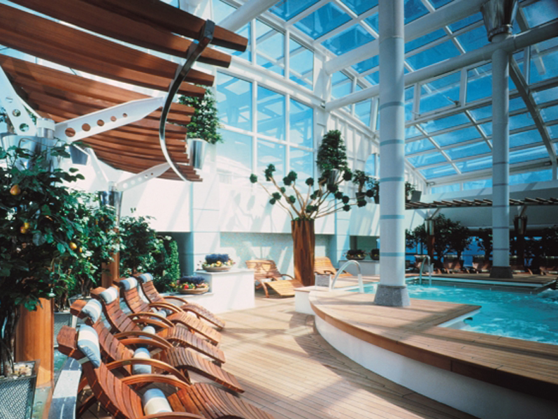 Круїзний лайнер Celebrity Infinity - Центр спа (Aqua Spa)