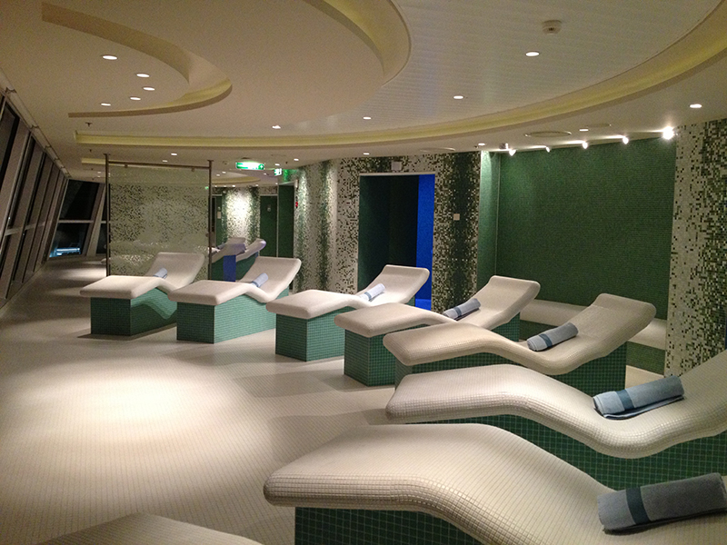 Круїзний лайнер Celebrity Reflection - Spa-зона Persian Garden