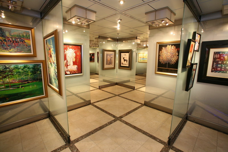 Круїзний лайнер Celebrity Silhouette - Галерея (Art Gallery)