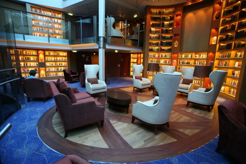 Круїзний лайнер Celebrity Silhouette - Библиотека (Library)