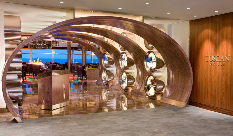 Круїзний лайнер Celebrity Solstice - Ресторан Tuscan Grille (Tuscan Grille)