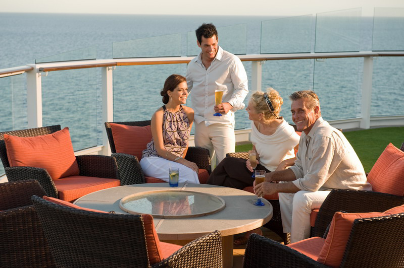 Круїзний лайнер Celebrity Solstice - Бар Закат (Sunset Bar)