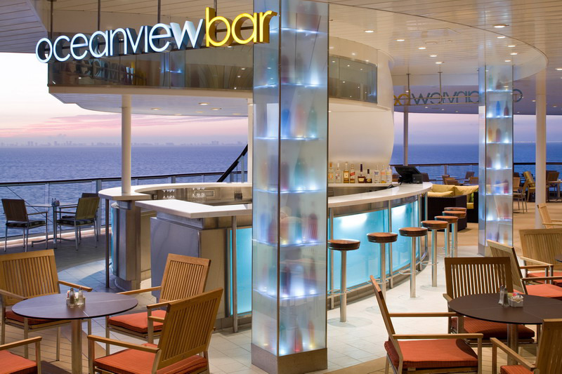 Круїзний лайнер Celebrity Solstice - Бар Oceanview (Oceanview Bar)