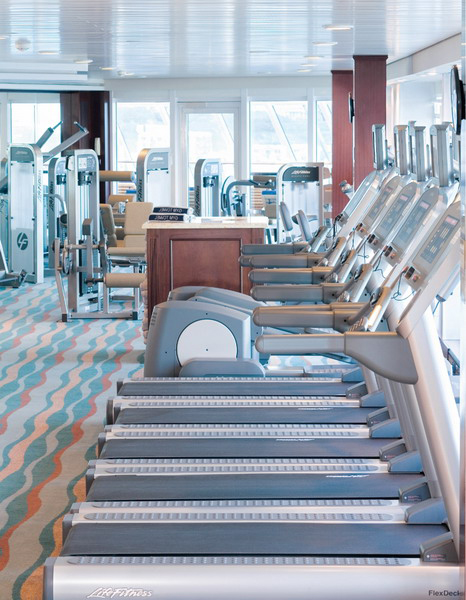 Круїзний лайнер Azamara Journey - Тренажерный зал (Fitness Center)