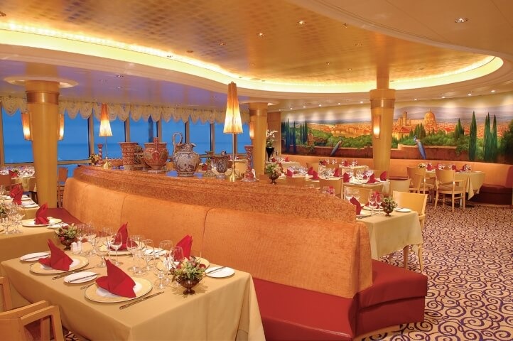 Круїзний лайнер Brilliance of the Seas - Ресторан итальянской кухни Portofino (Portofino)