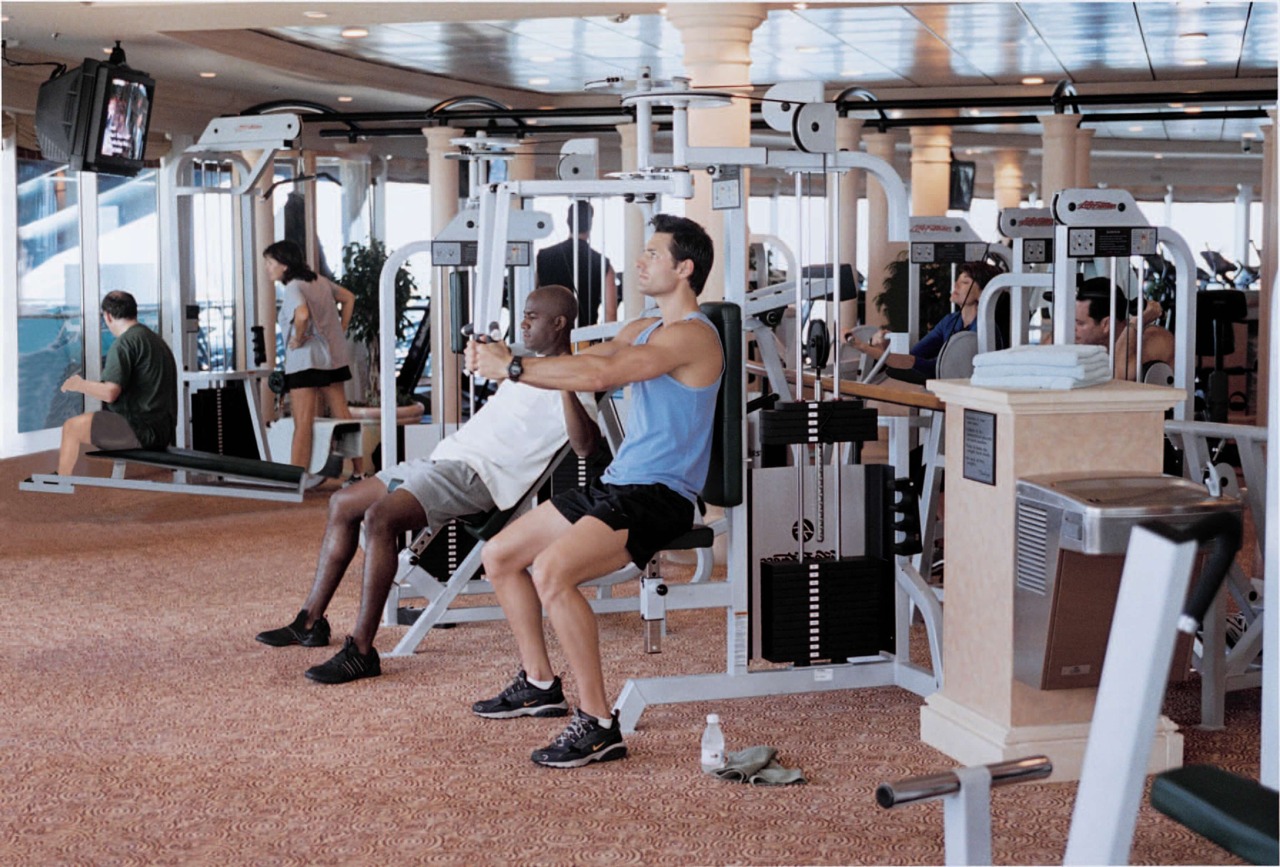 Круїзний лайнер Brilliance of the Seas - Тренажерный зал (Fitness Center)