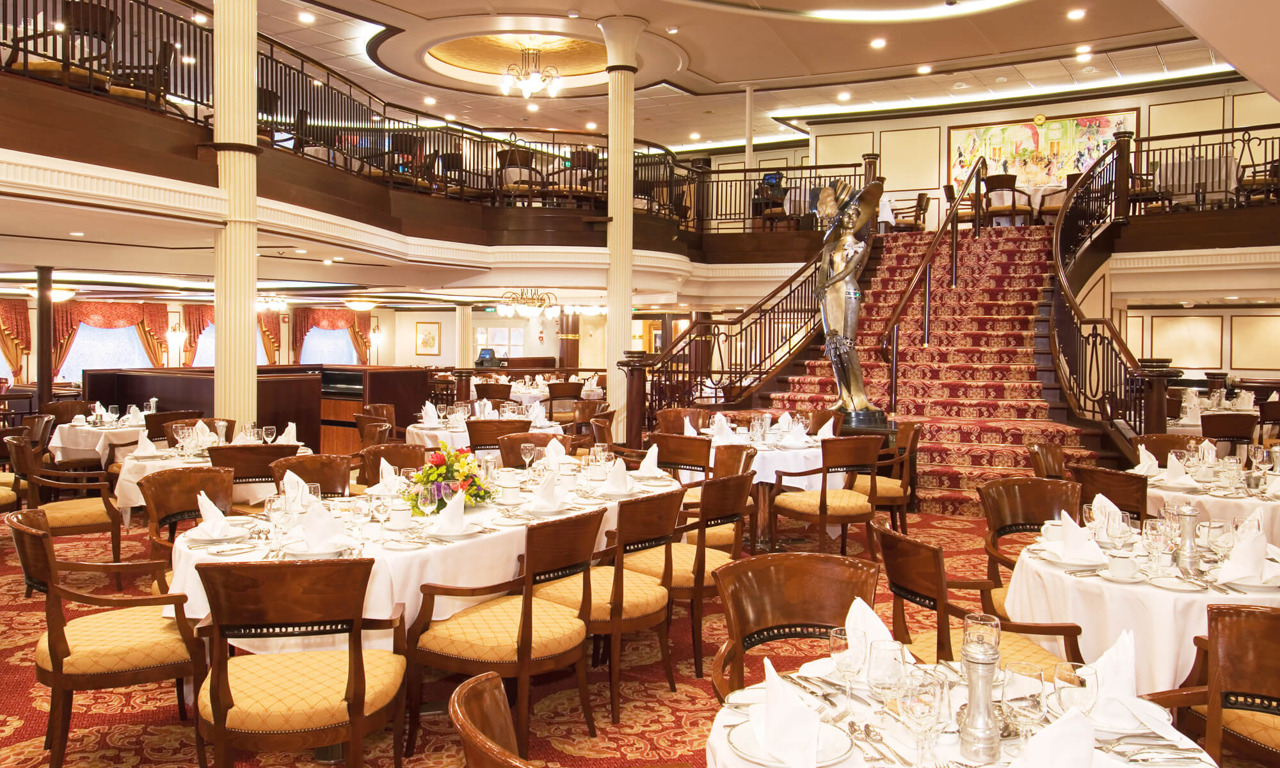 Круизный лайнер Enchantment of the Seas - Основной ресторан (Dining Room)