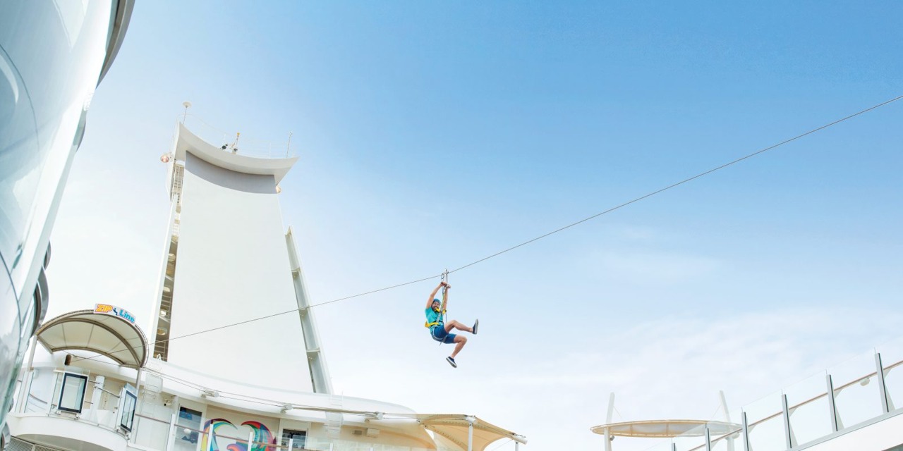Круїзний лайнер Wonder of the Seas - Zip Line